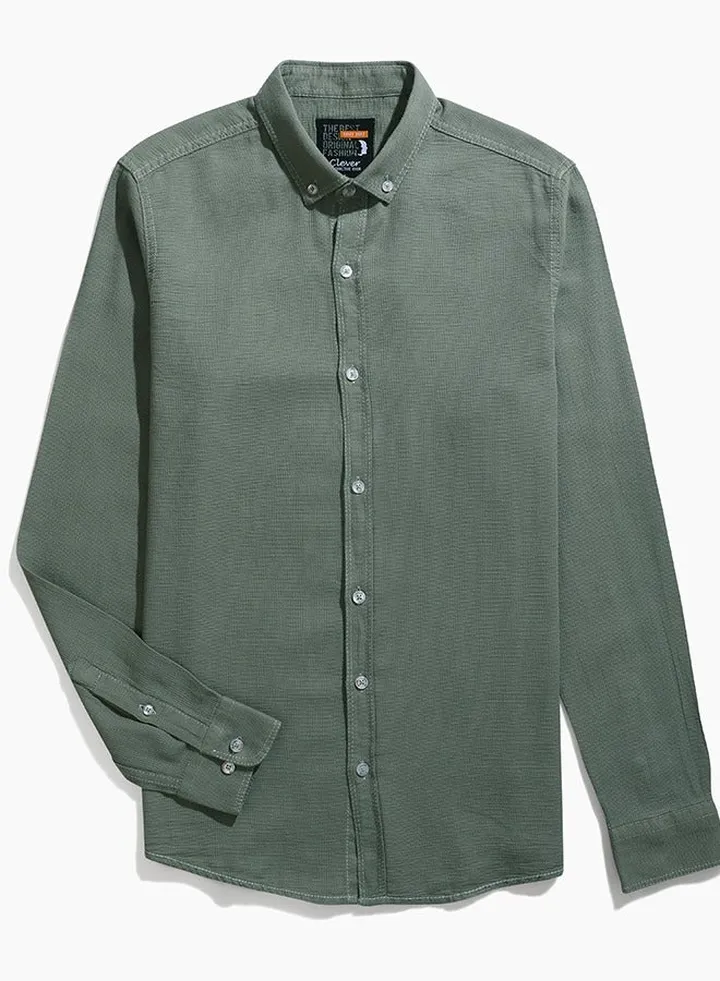 Men’s Shirt Casual - Olive