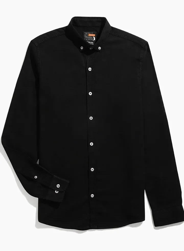 Men’s Shirt Casual - Black