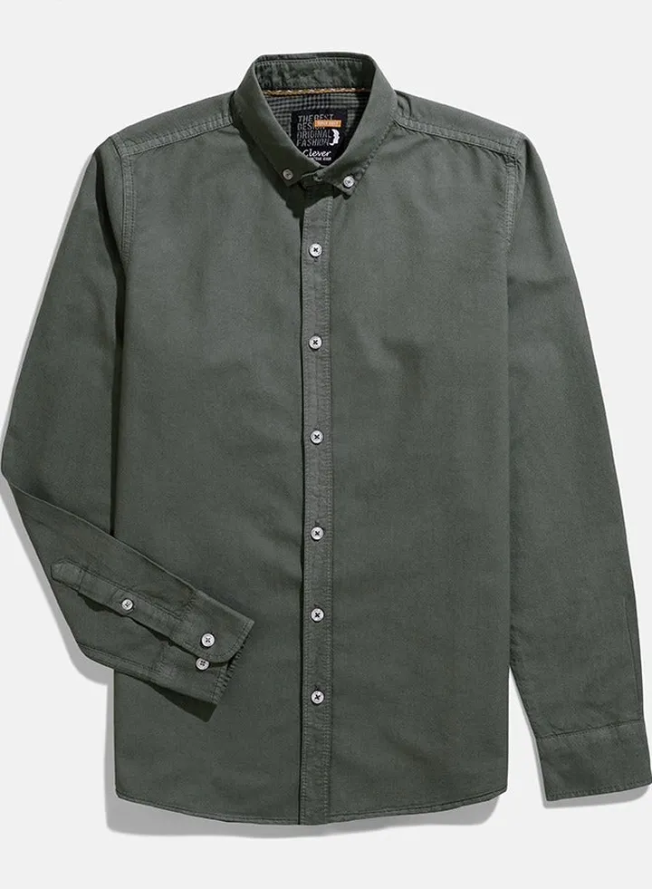 Men’s Shirt Casual - Olive