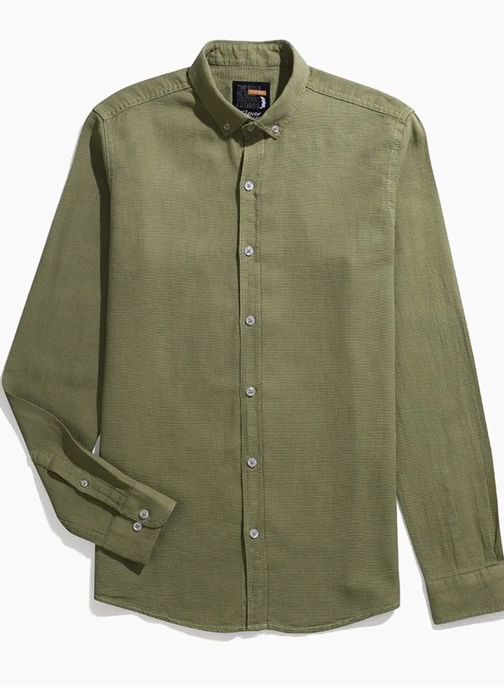 Men’s Shirt Casual - kaki