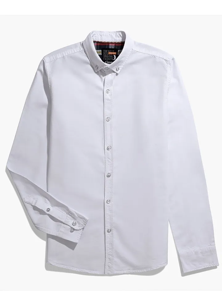 Men’s Shirt Casual - White
