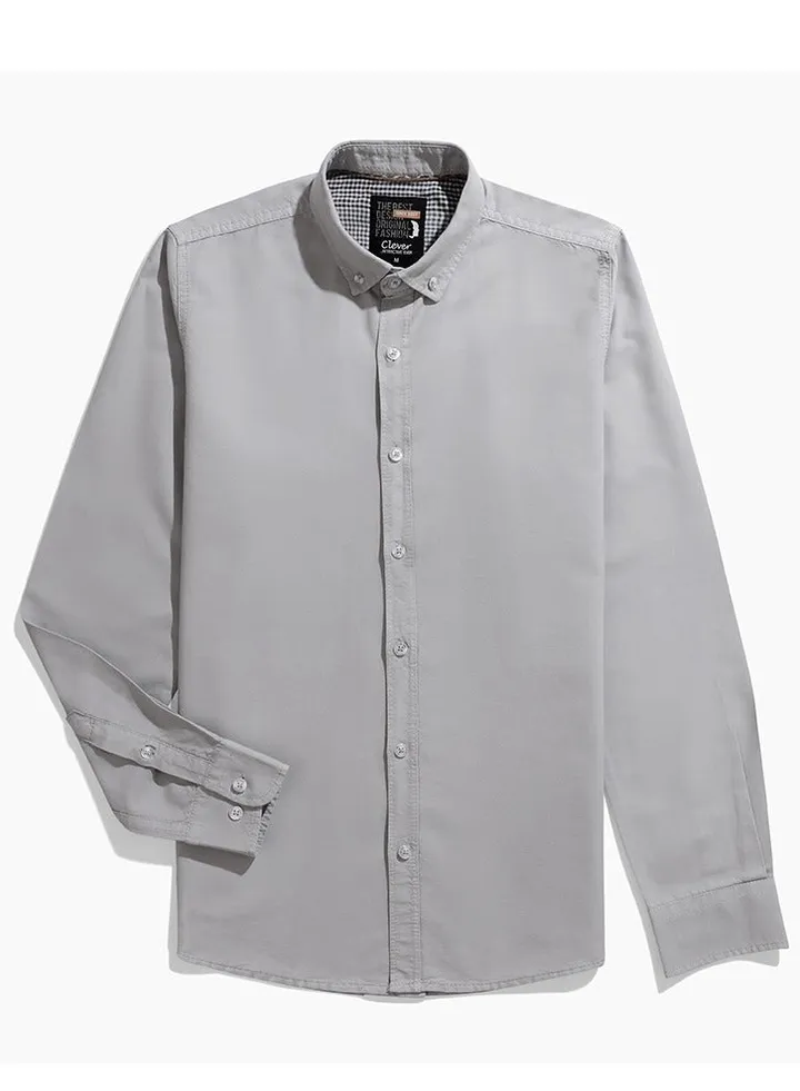 Men’s Shirt Casual - Silver