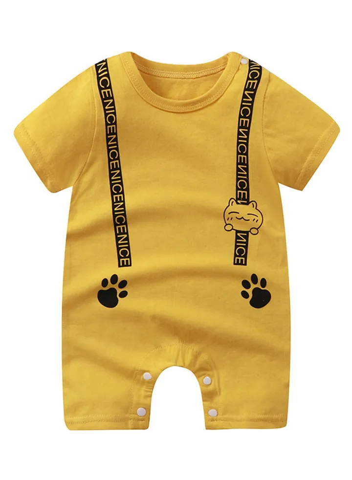Cartoon Printed Jumpsuit