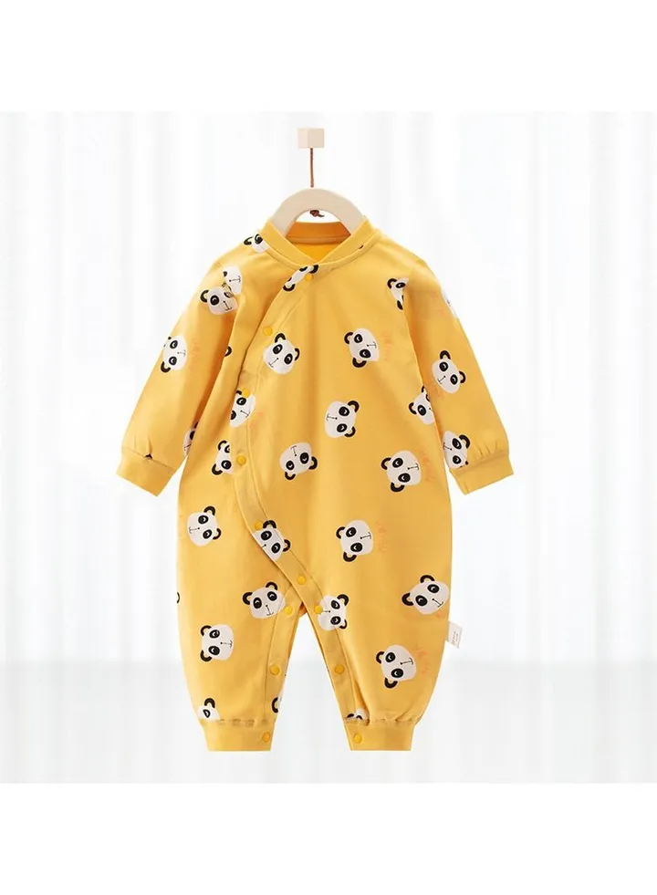 Baby Jumpsuit With Long Sleeves Cotton