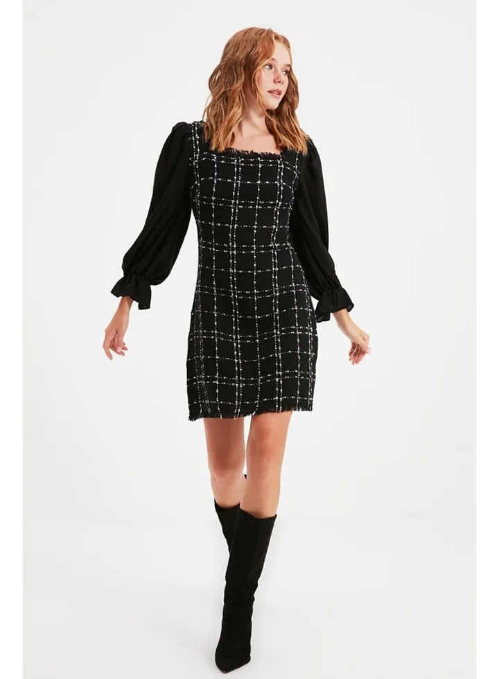 Black Tweed Dress