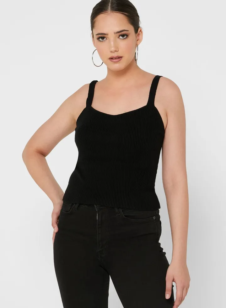 Knitted Crop Top