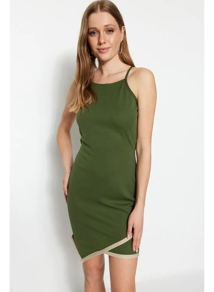 Woman Dress Khaki
