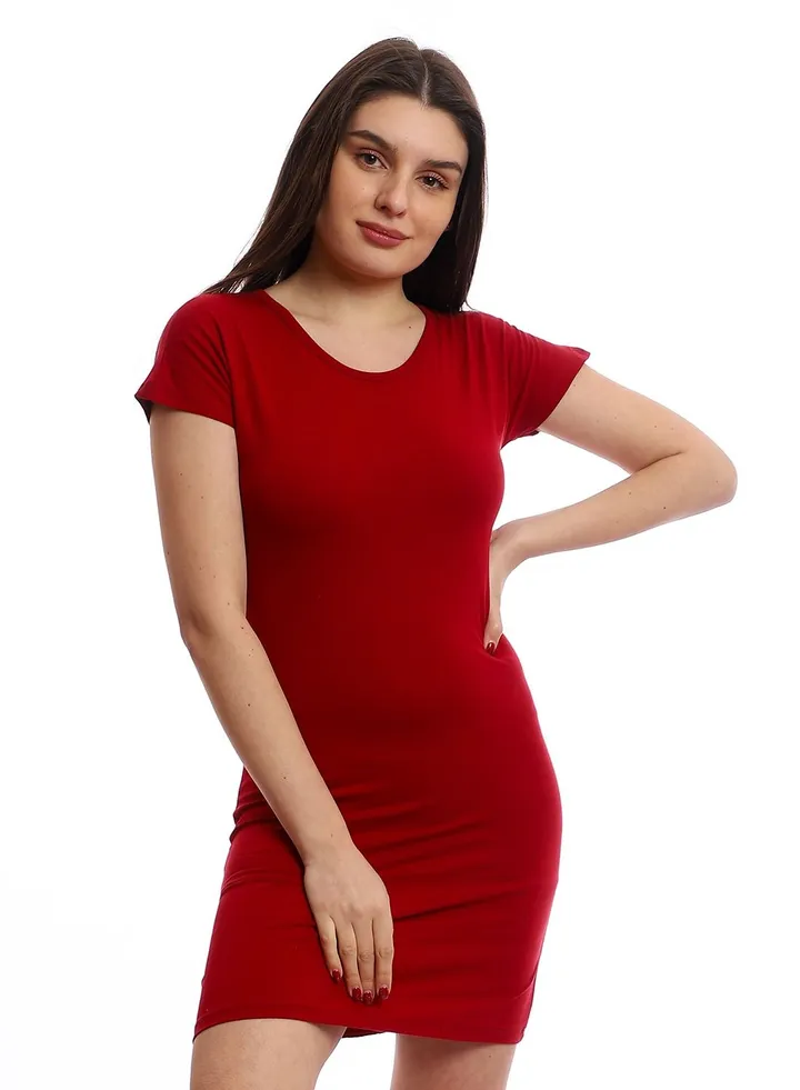 Dress Cotton Short Sleves