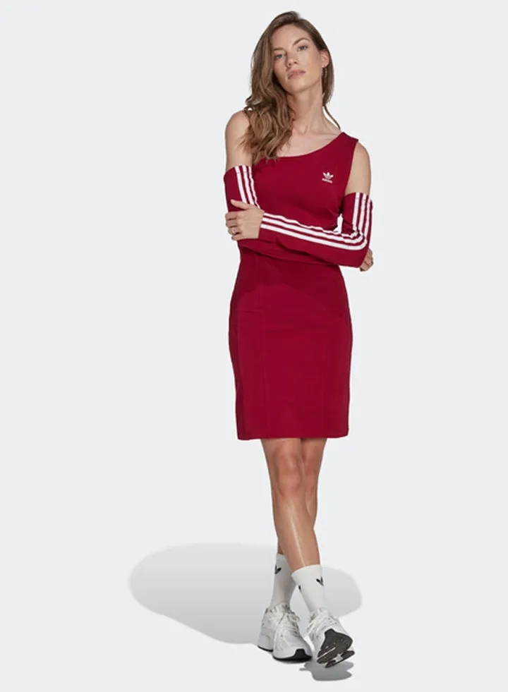Centre Stage Cutout Long Sleeve Dress