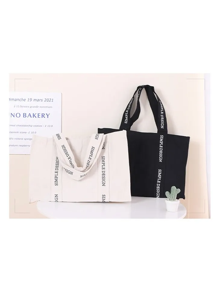 English Tote canvas bag