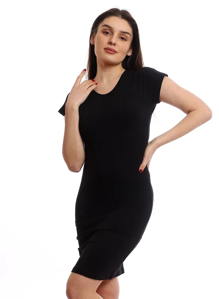 Dress Cotton Short Sleves