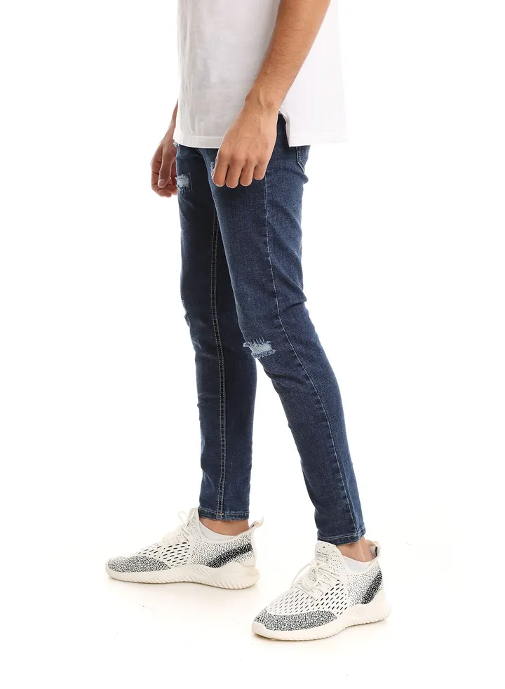 Pants Jeans 7001 For Men -Navy
