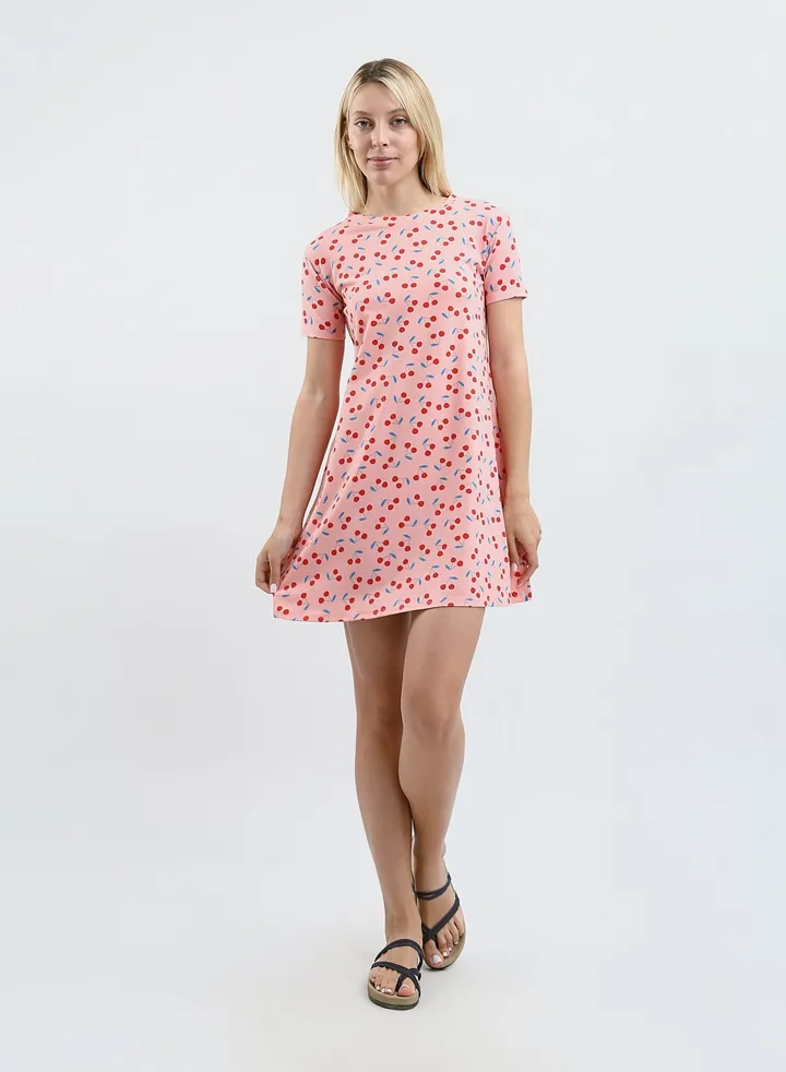 Sleepshirt Cotton Short Sleeves - Printed