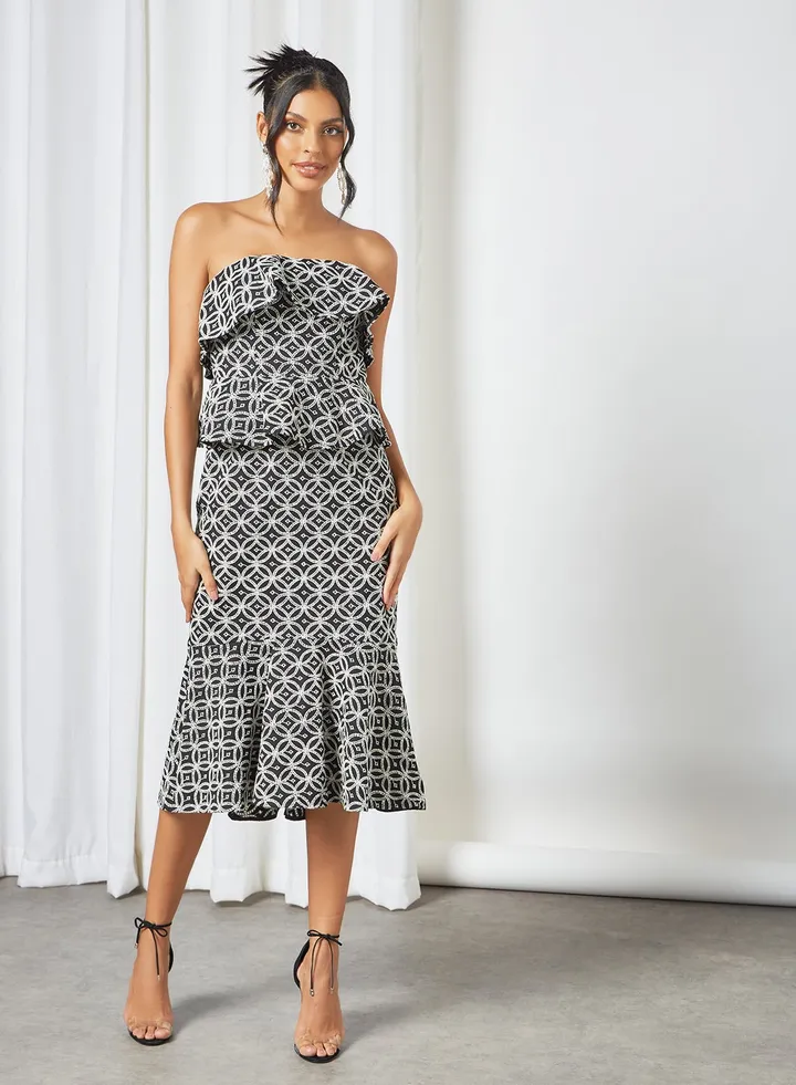 Passion Midi Dress Black