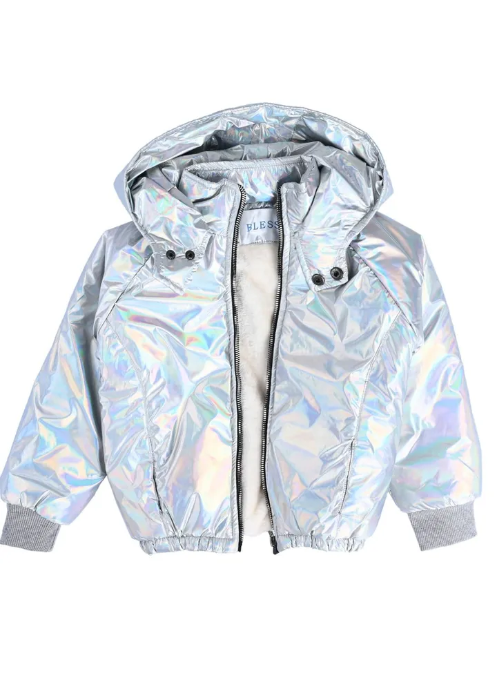 Girls Silver Jacket