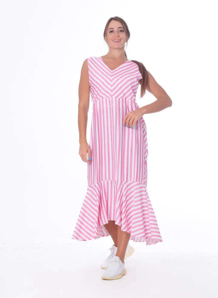 Cornice cut dress