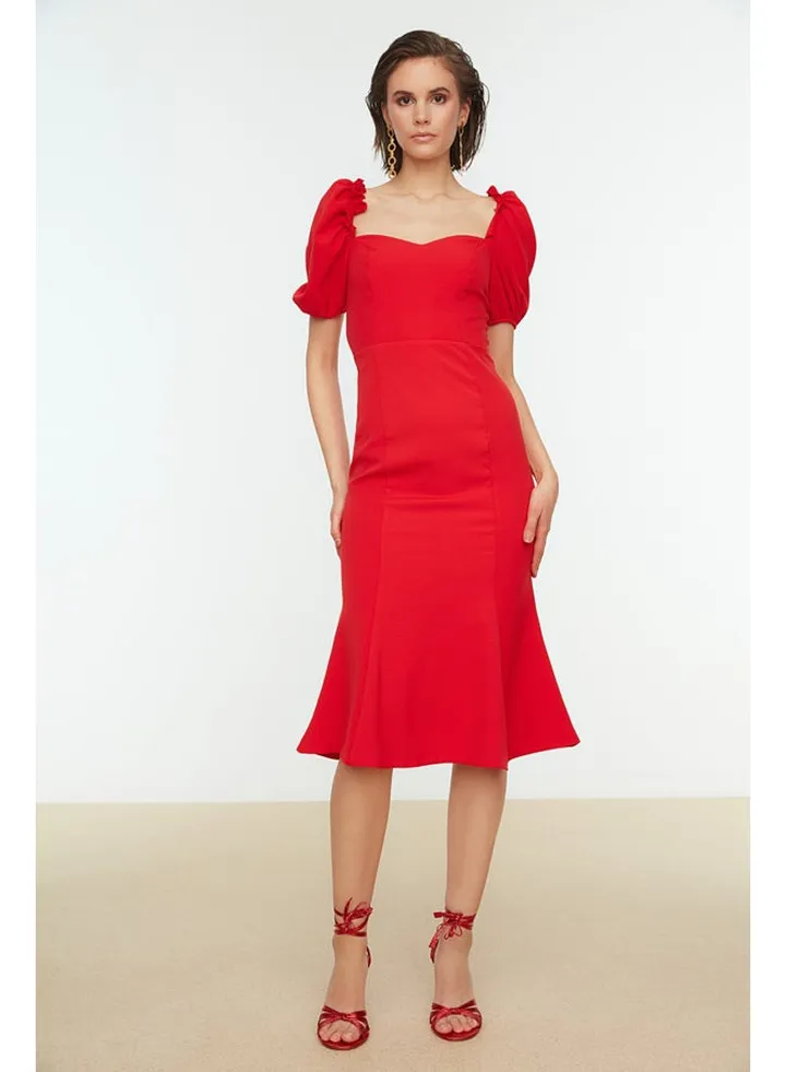 Woman Dress Red