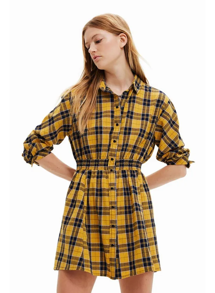 Midi shirt dress