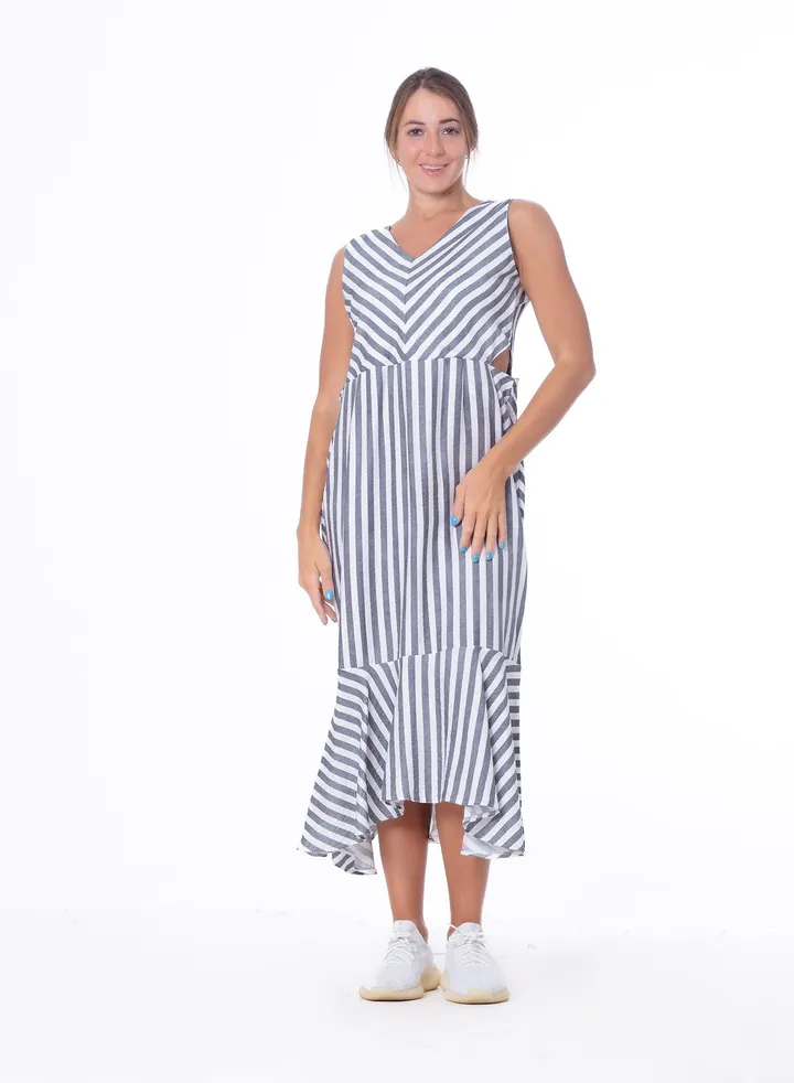 Cornice cut dress