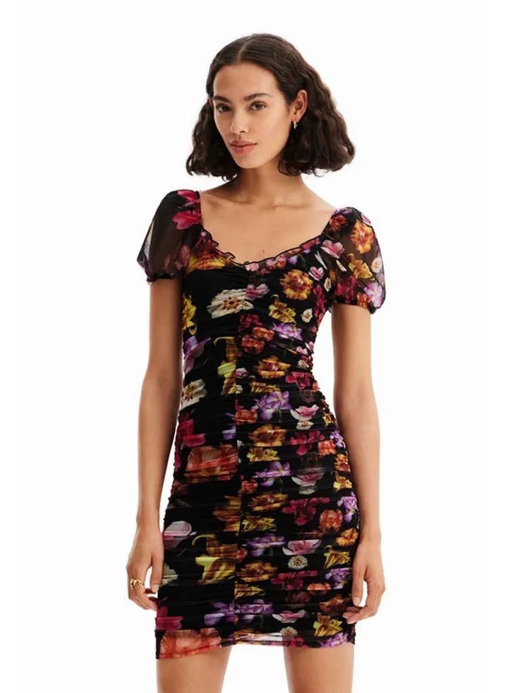 M. Christian Lacroix short ruched dress
