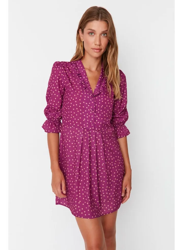 Woman Dress Purple