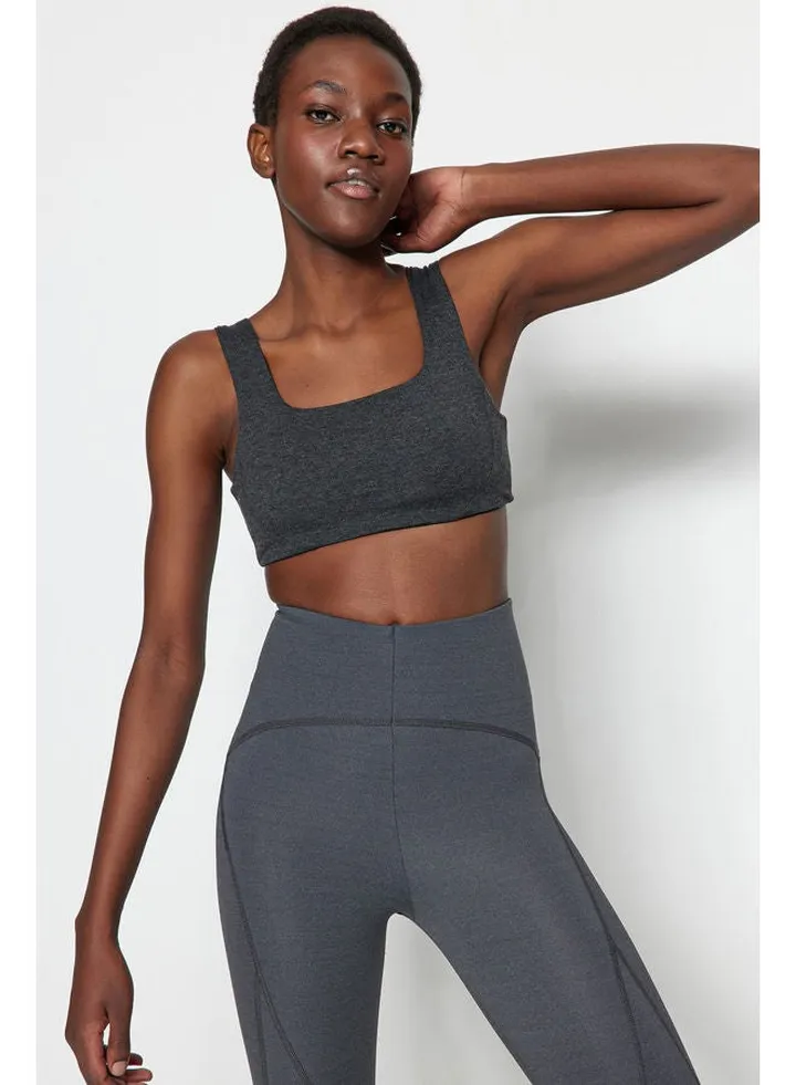 Woman Sports Bra Anthracite Melange
