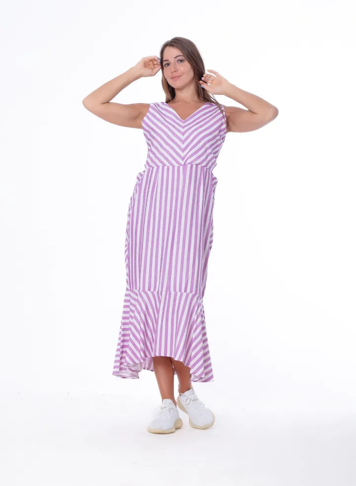 Cornice cut dress