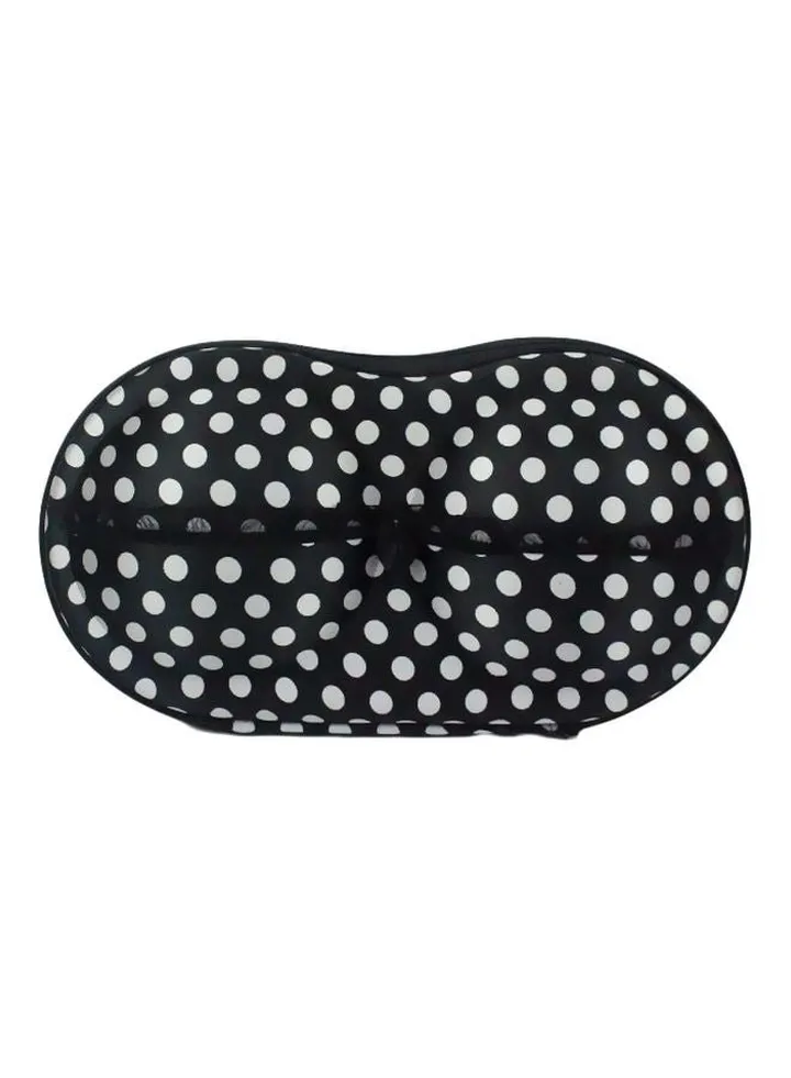 Printed Bra Organizer Bag Black/White