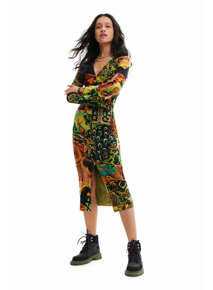 M. Christian Lacroix midi dress