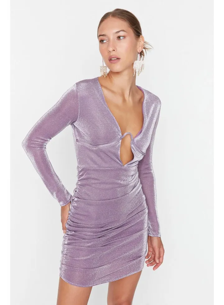 Woman Dress Purple