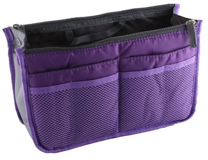 Waterproof Organizer Pouch Purple/Black