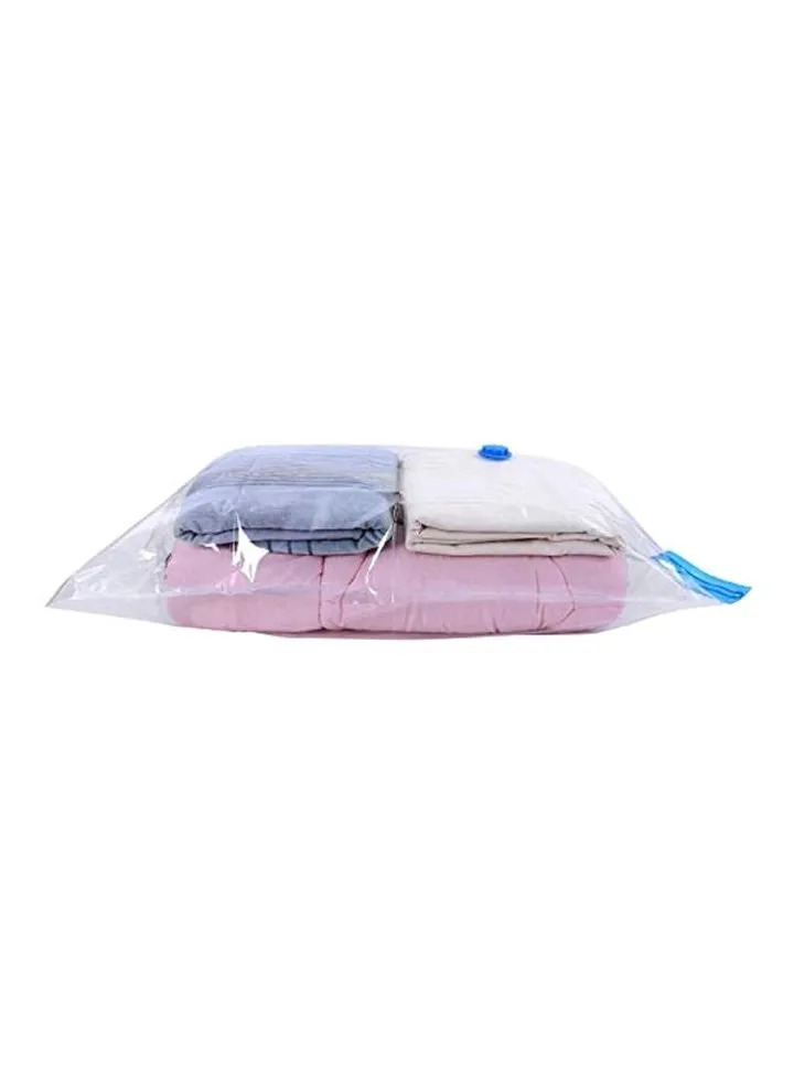 2-Piece Vacuum Seal Storage Bags Clear