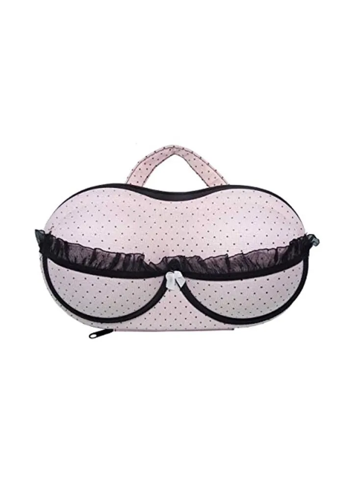 Travel Bra Organizer Pink/Black