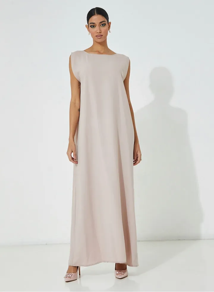 Beige Dress