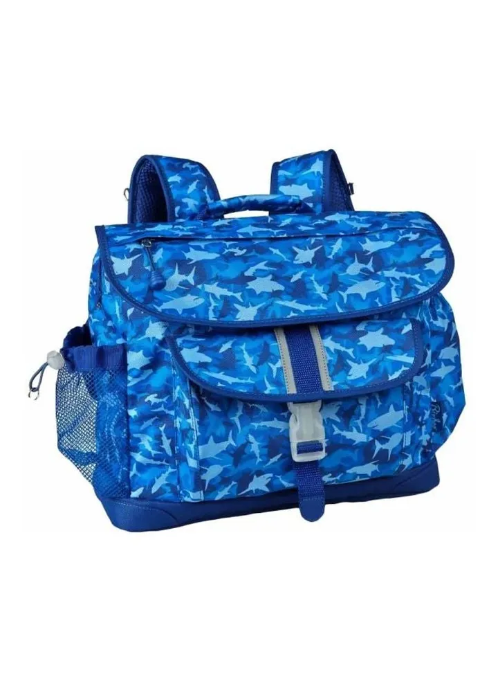 Dino Camo Backpack Blue