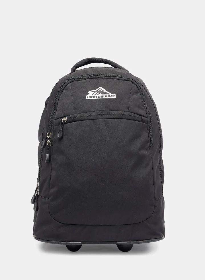 Unisex Big Wheel Trolley Backpack