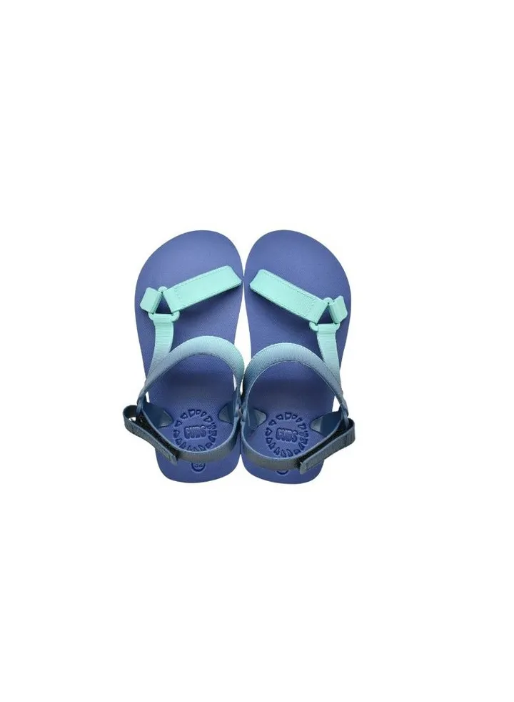 Navy - Turquoise Boys Sporty Sling CUBS Sandal 28