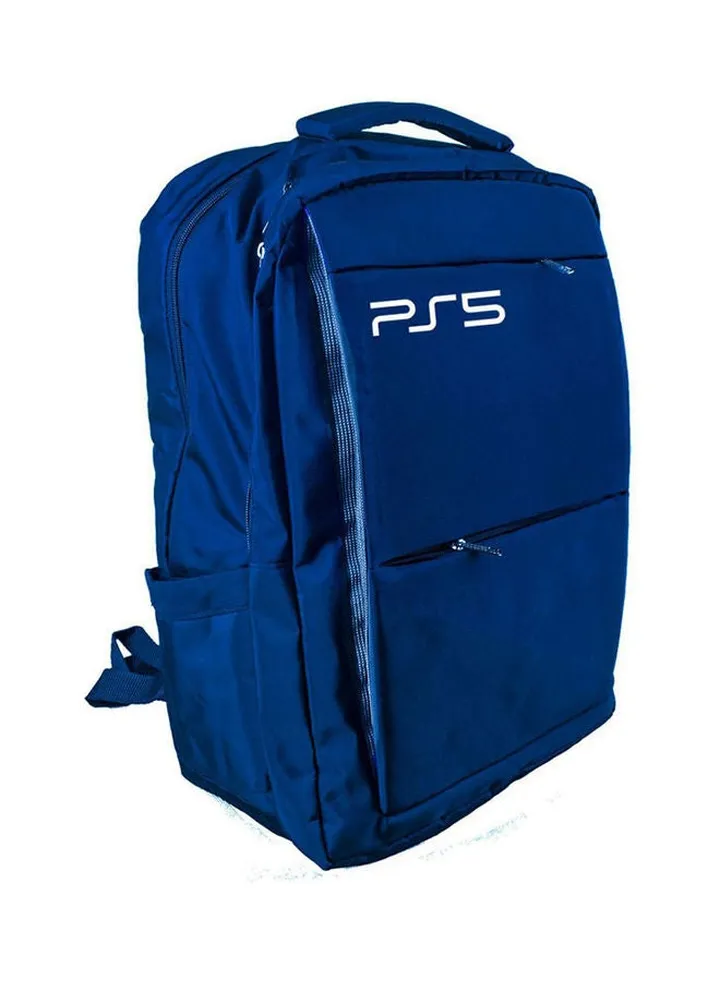 Backpacks Bag For PlayStation 5 Travel Case Blue
