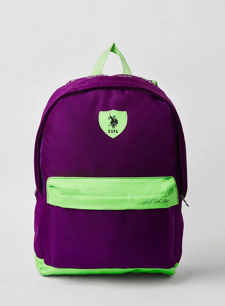 Kids Logo Backpack Purple