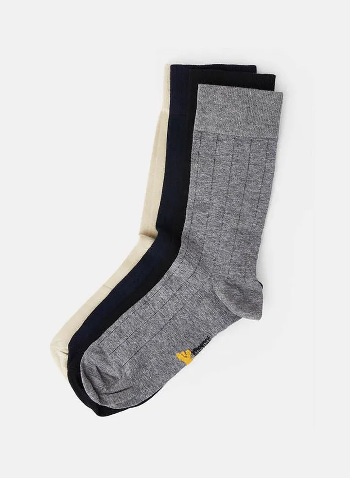 Casual Cotton Socks Multicolour