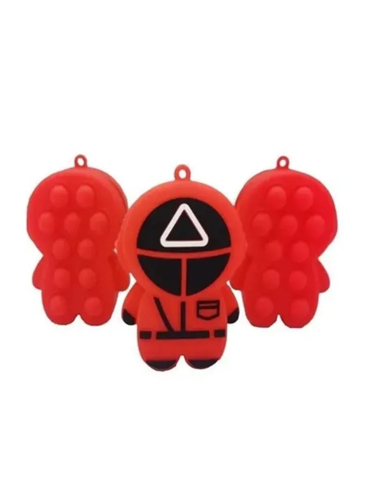 Squid Game Decompression Bubble Music Silicone Practical Cute Inclined Shoulder Zero Wallet Bag