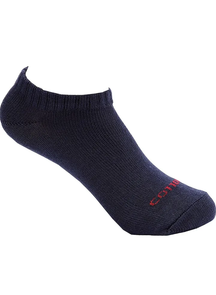 Plain Liner Sock-Navy