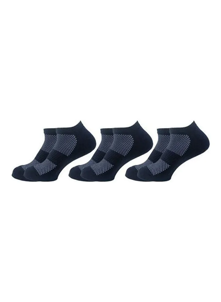 Ankle Half Towel Socks Black