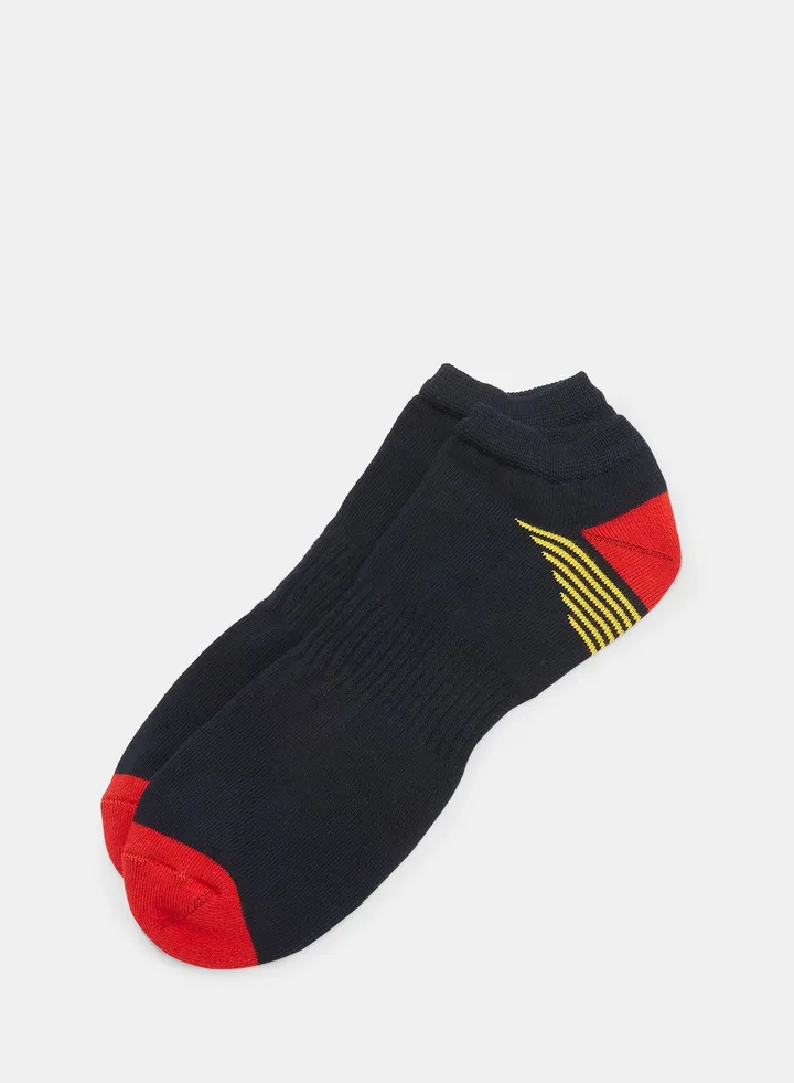 Men sport half terry ankle socks
