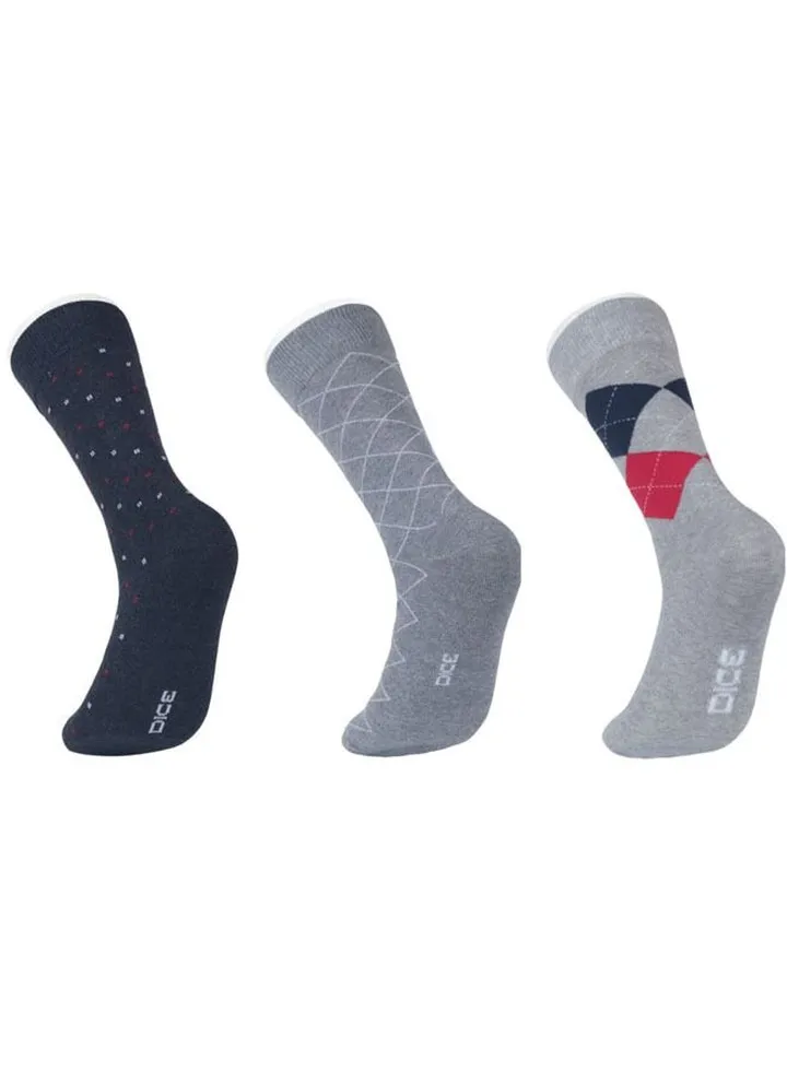 Men Classic Long Pack Socks 3 Pairs