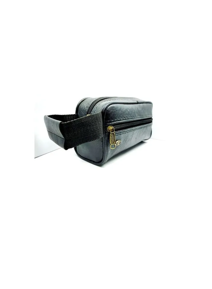 Small bag Italian leather imported black