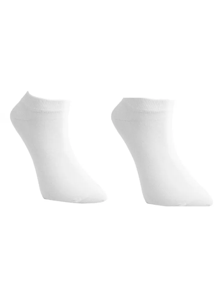 Casual Ankle Socks White