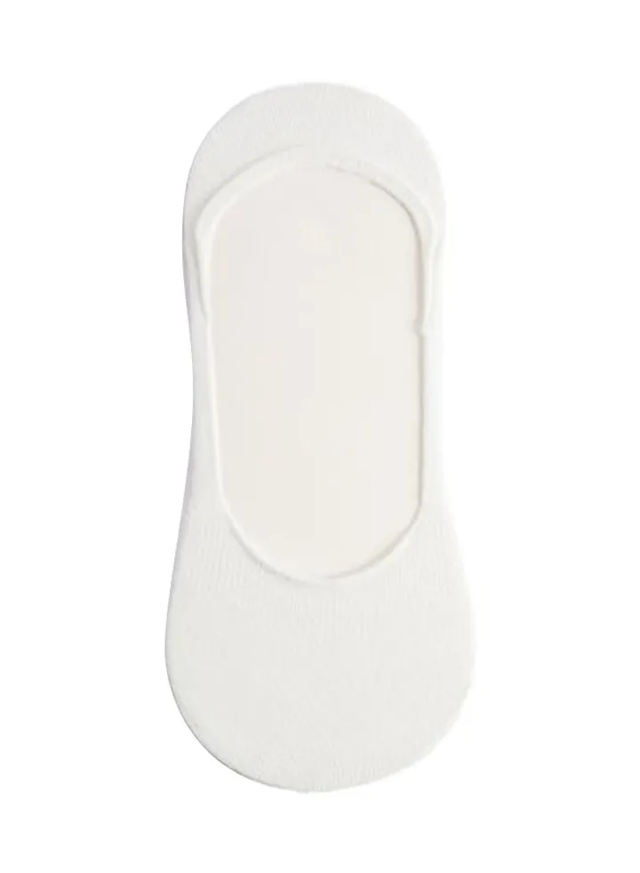 Comfortable Secret Socks White