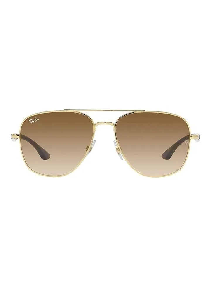 Men's Full Rim Aviator Sunglasses 0RB3683 56 001/51