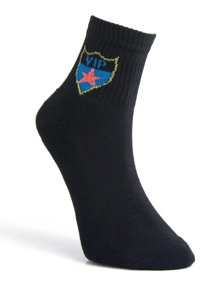 Maestro Socks Tennis Black -195